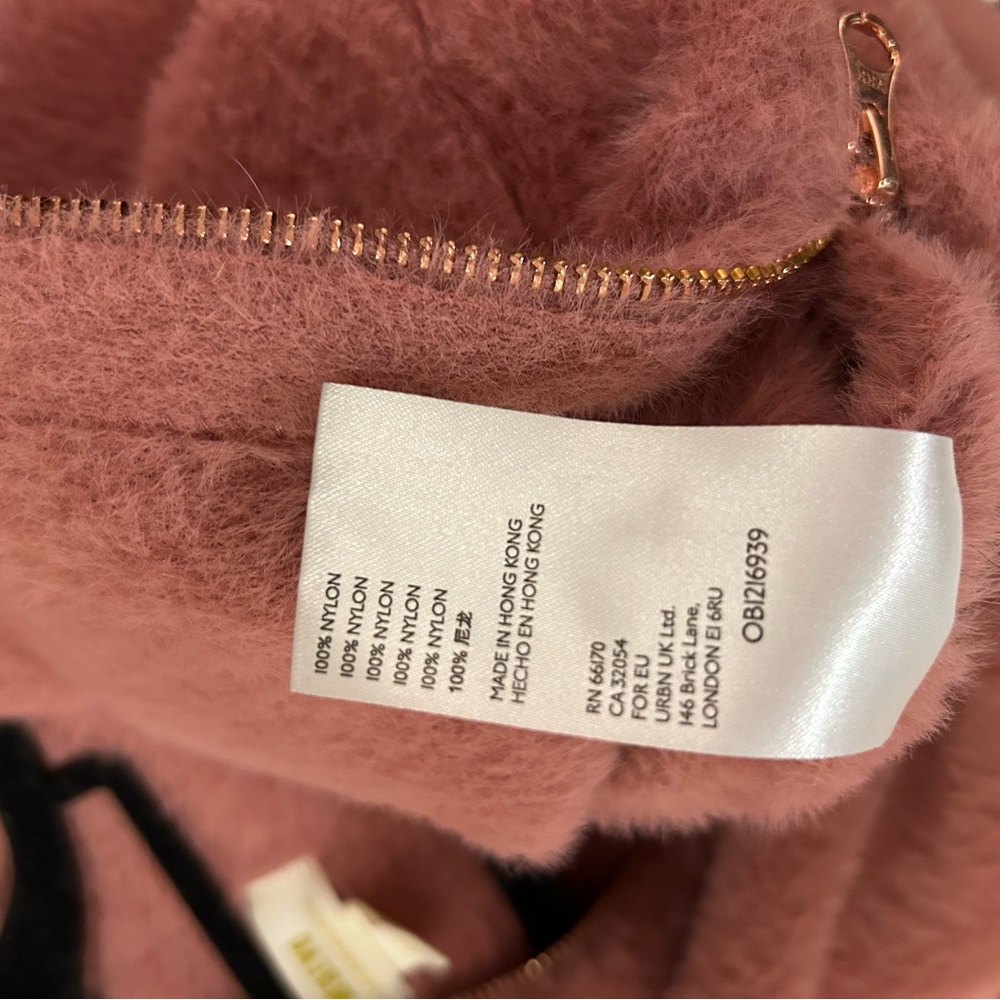 Anthropologie Mauve Eyelash Jacket - Picture 9 of 9
